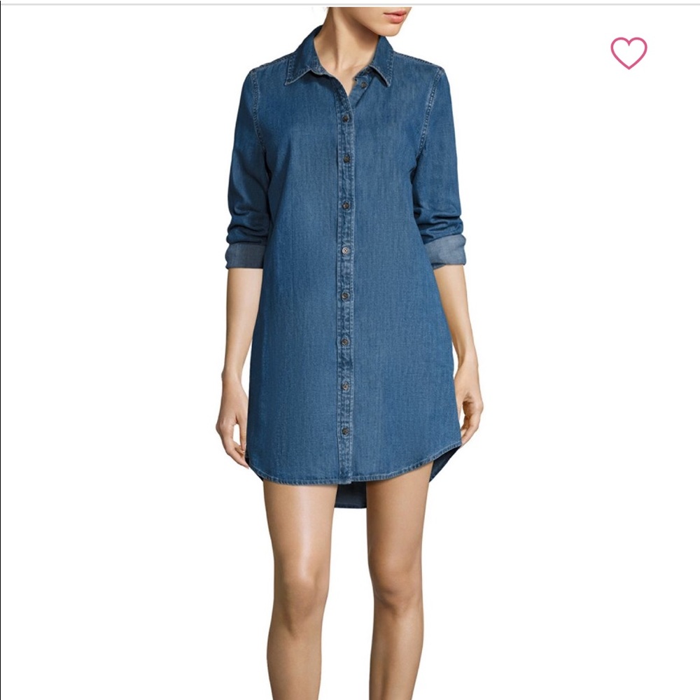 {equipment} 🔷 soft denim dress